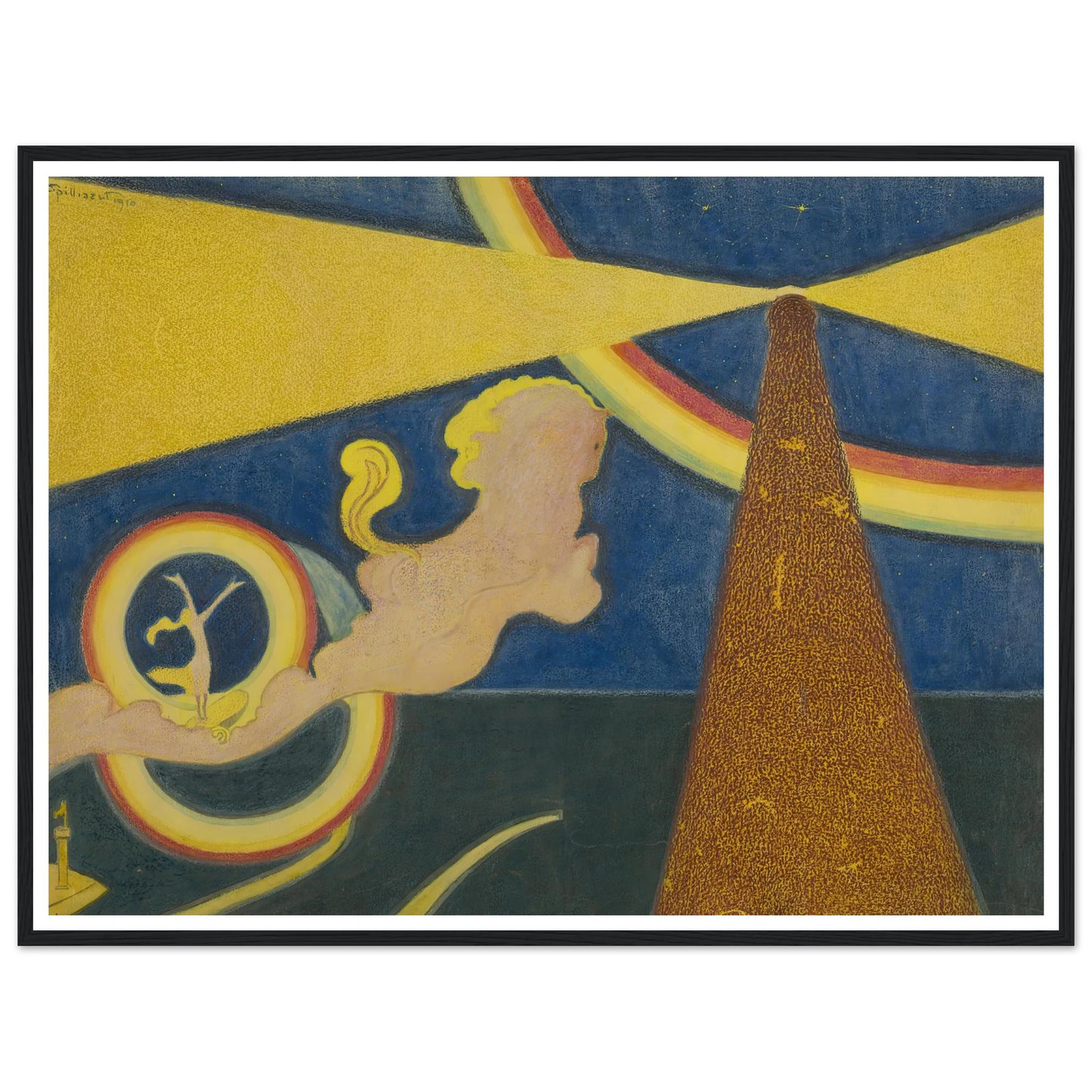 De vuurtoren (1910) Art Print | Leon Spilliaert-Quipham Collections