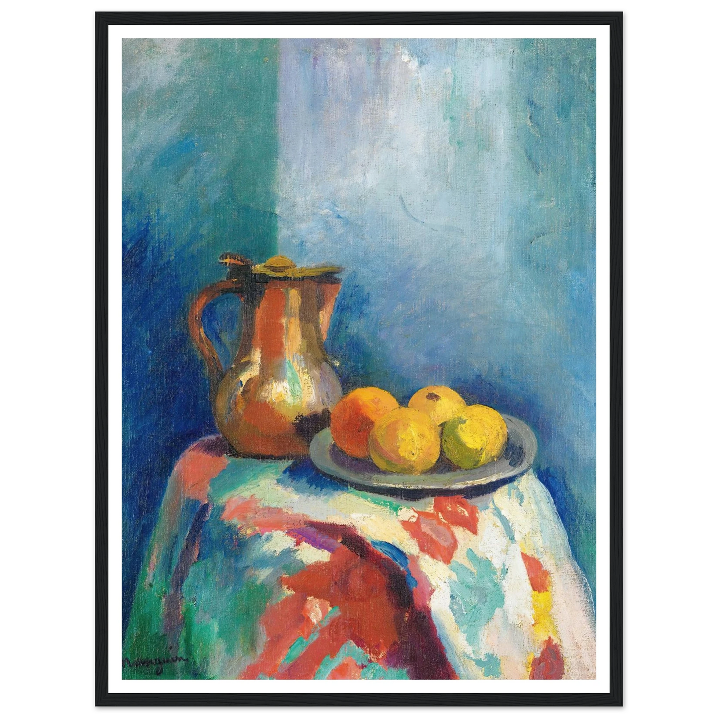 Nature Morte Au Pichet En Cuivre (circa 1902-03) Art Print | Henri Manguin-Quipham Collections