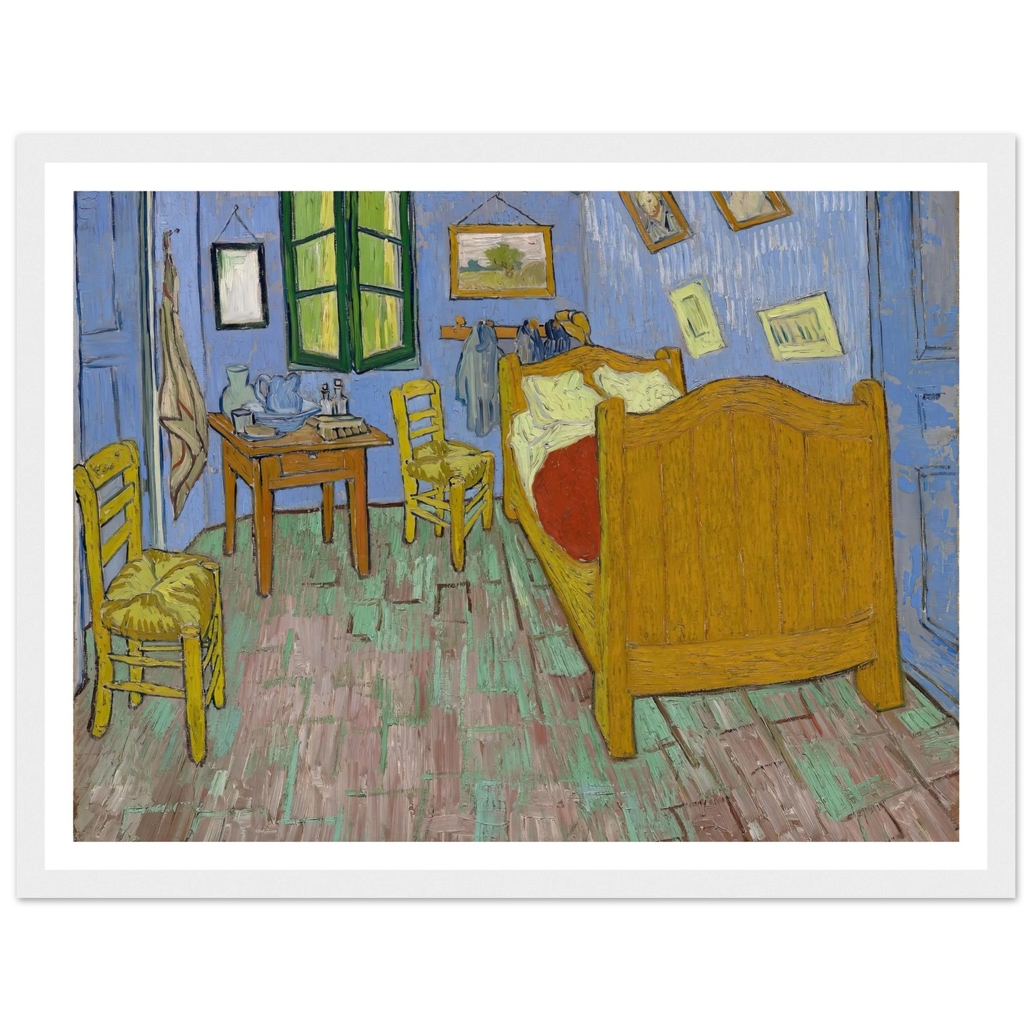 The Bedroom (1889) Art Print | Vincent van Gogh-Quipham Collections