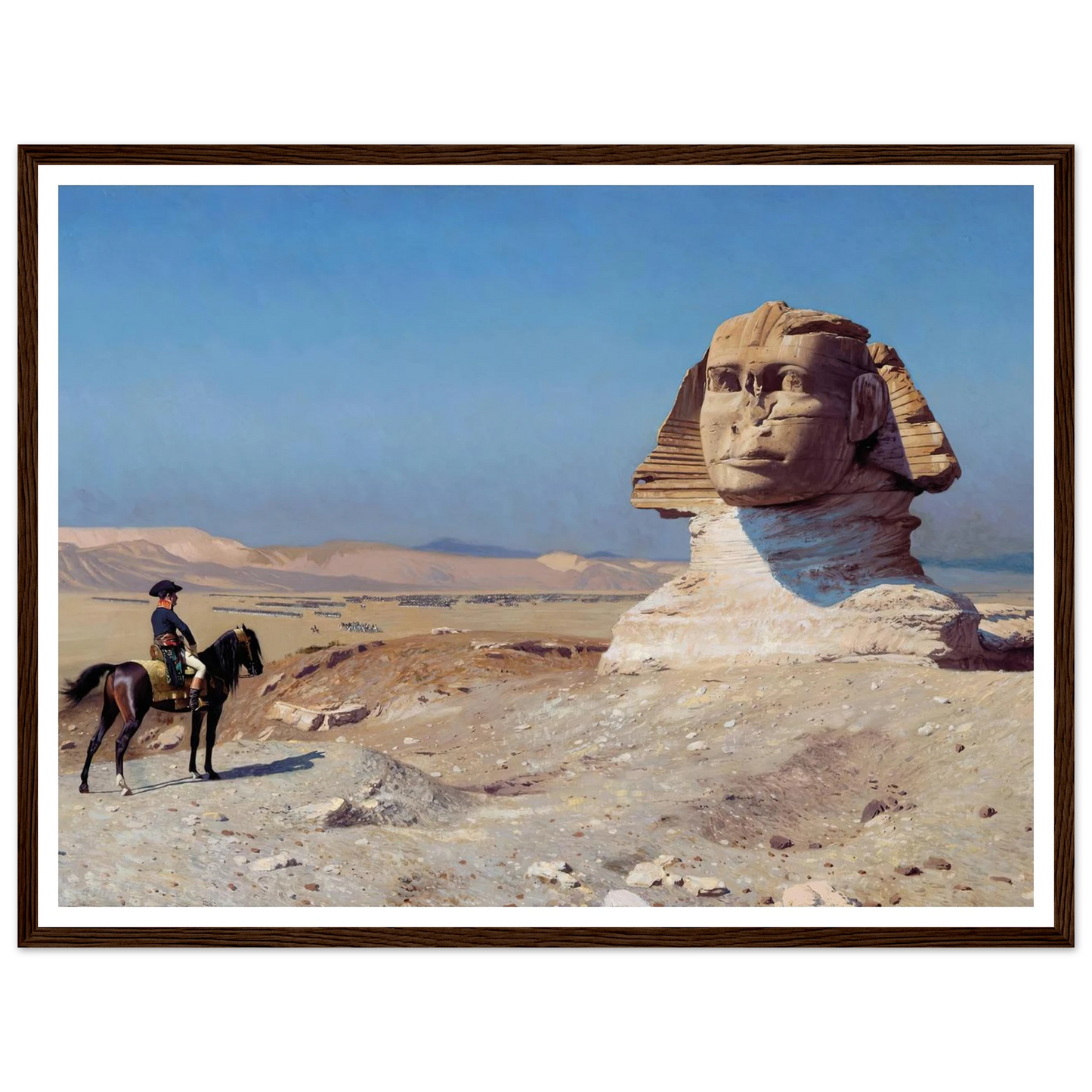 Bonaparte Before the Sphinx (1886) Art Print | Jean Leon Gerome-Quipham Collections