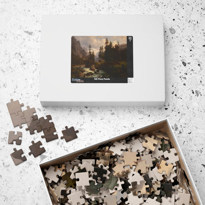 Dale in the High Alps at Gastein Puzzle | August Behrendsen-Quipham Collections