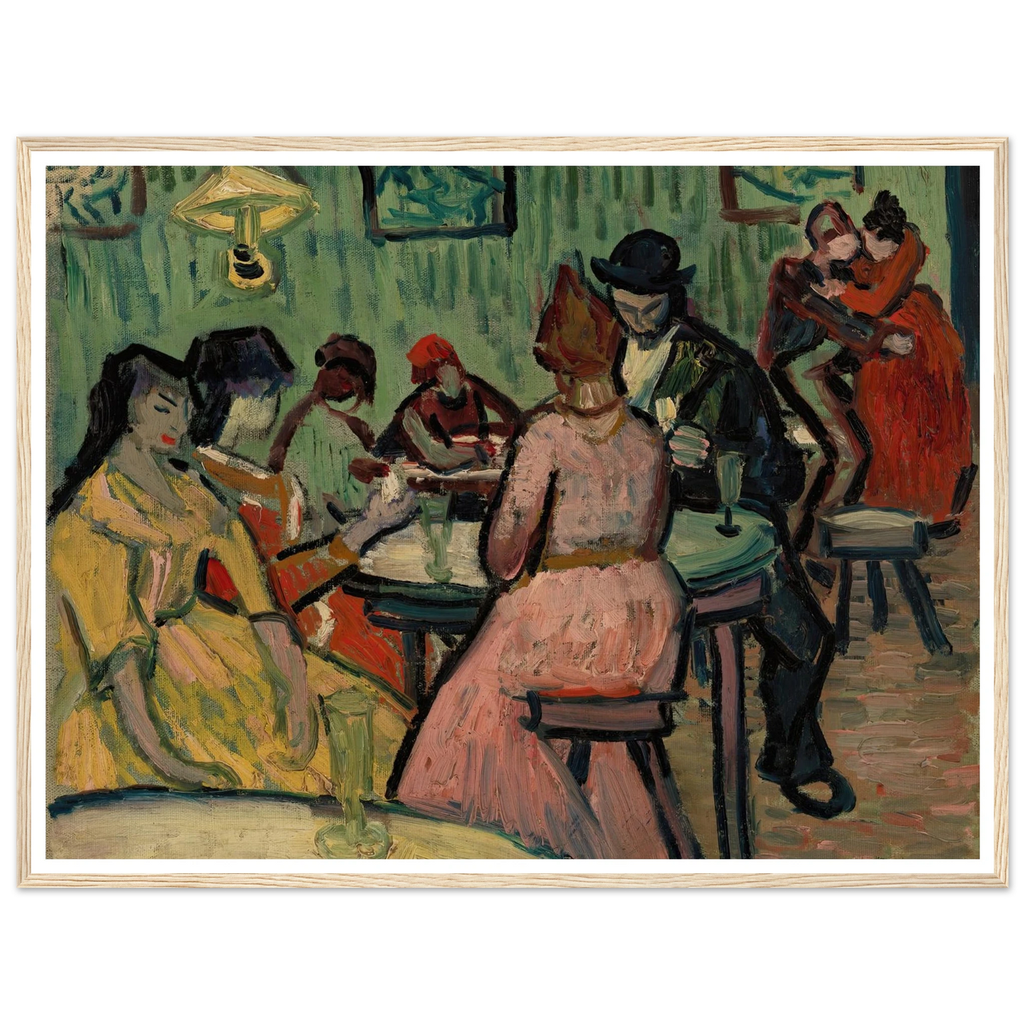 The Brothel (Le Lupanar) (1888) Art Print | Vincent van Gogh-Quipham Collections