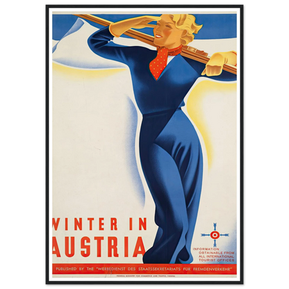 Winter in Austria Art Print | Joseph Binder-Quipham Collections