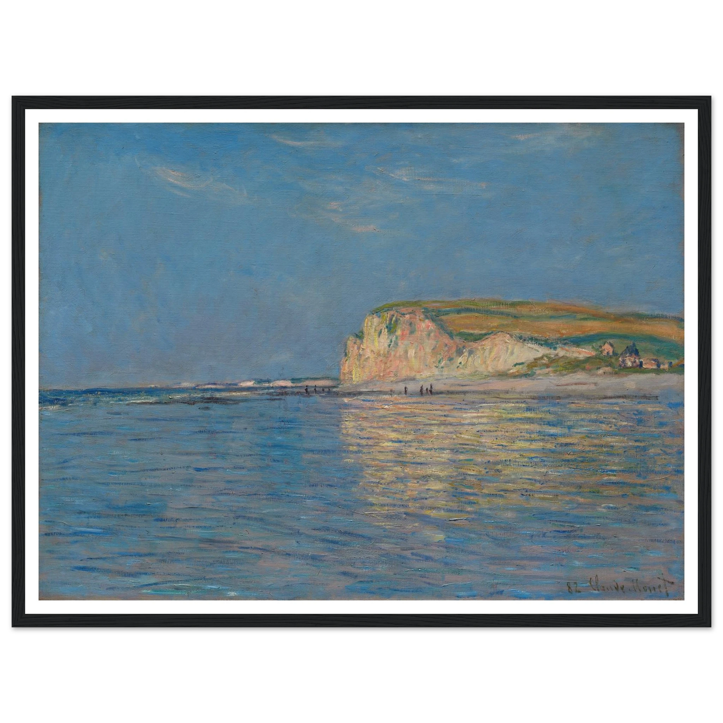 Low Tide at Pourville, near Dieppe, 1882 (1882) Art Print | Claude Monet-Quipham Collections