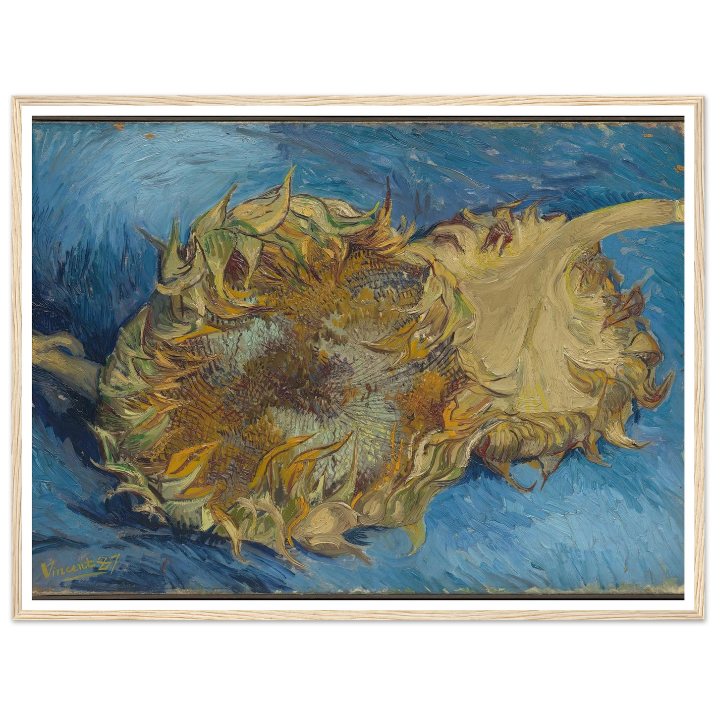 Sunflowers (1887) Art Print | Vincent van Gogh-Quipham Collections
