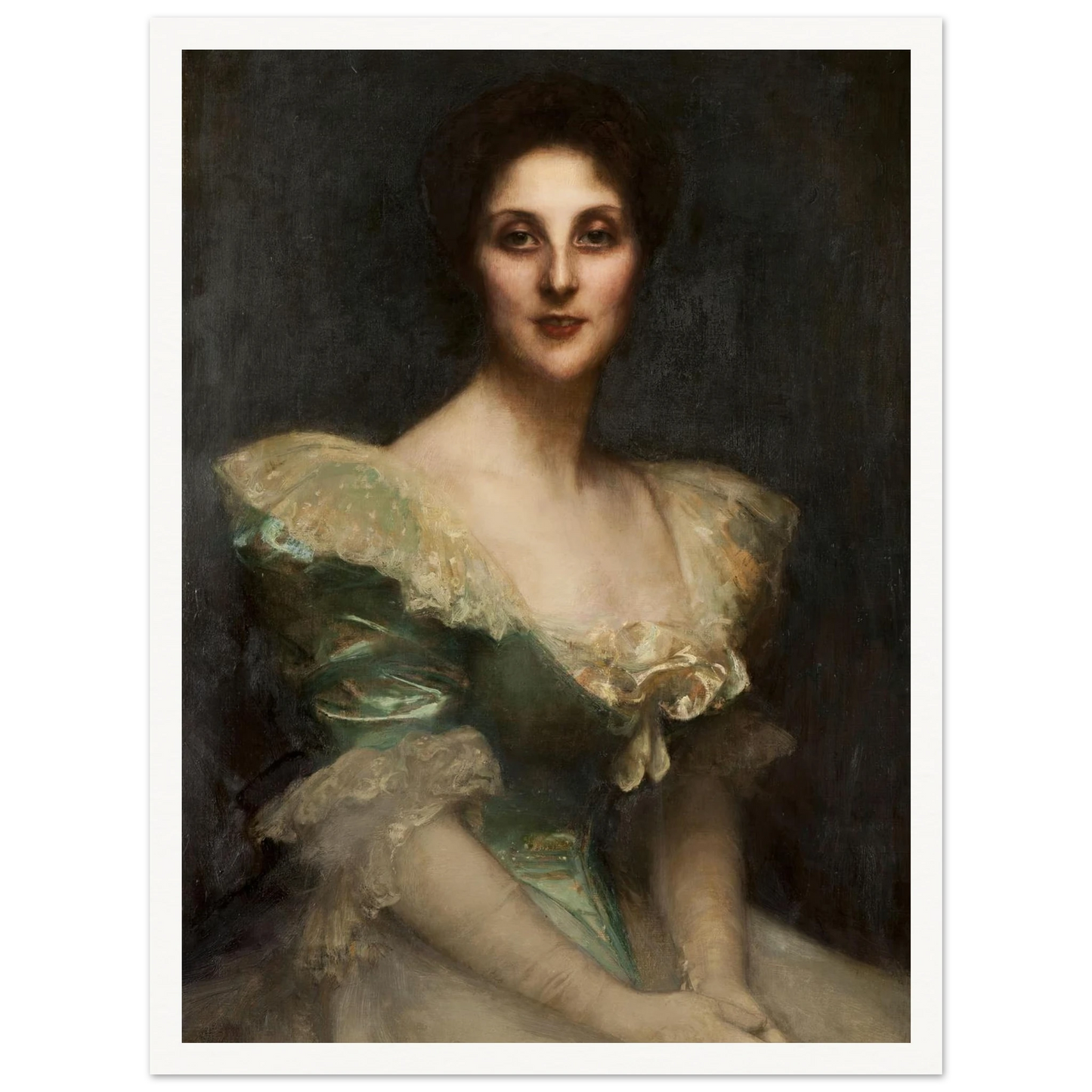 Portrait de Fanny Thérèse Reinach (1896) Art Print | Pascal Adolphe Jean Dagnan Bouveret-Quipham Collections