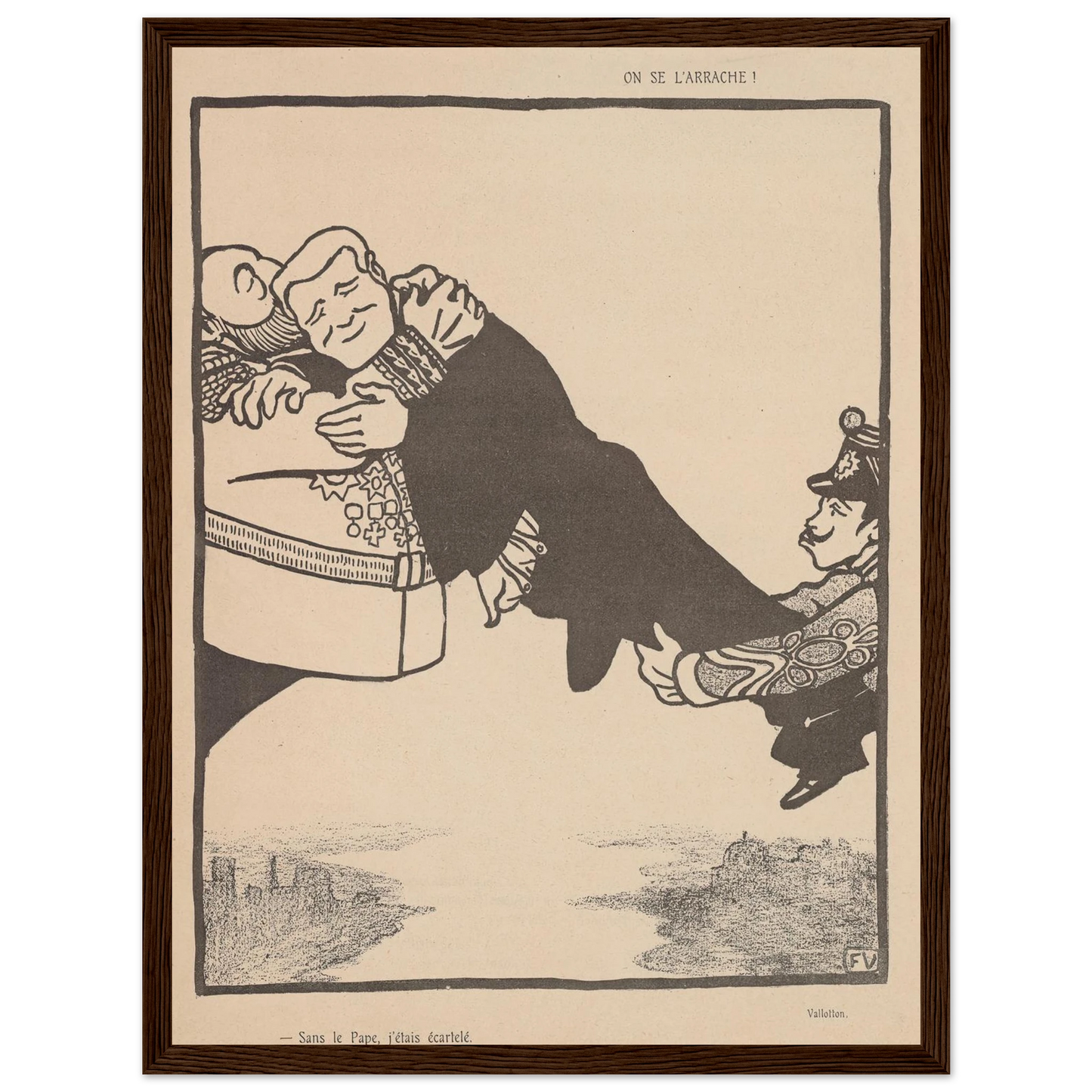 25 juillet 1903. Art Print | Felix Vallotton-Quipham Collections