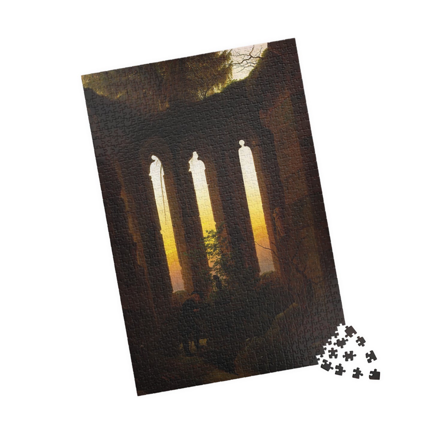 Le Tombeau d'Ulrich von Hutten Puzzle | Caspar David Friedrich-Quipham Collections