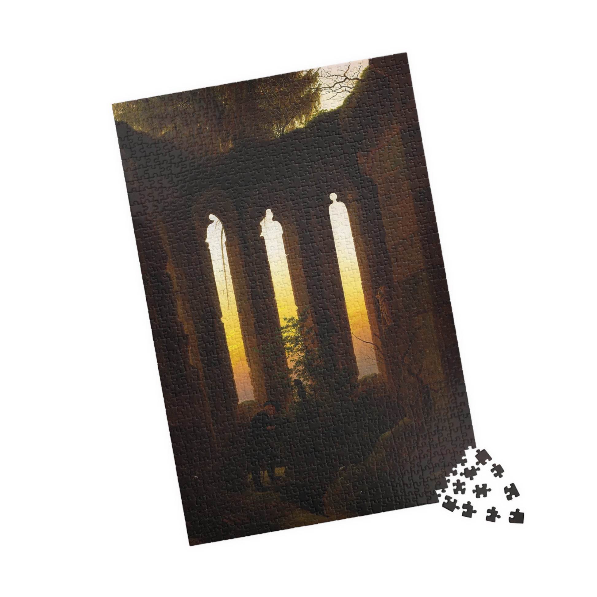 Le Tombeau d'Ulrich von Hutten Puzzle | Caspar David Friedrich-Quipham Collections