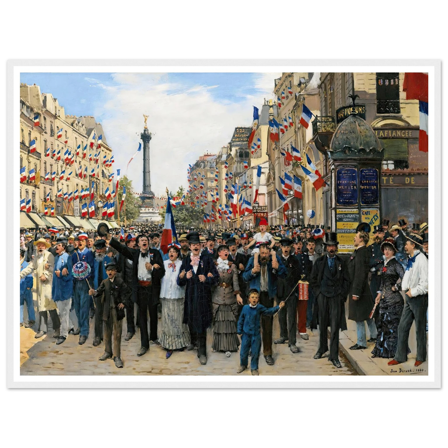 La Marseillaise (1880) Art Print | Jean Beraud-Quipham Collections