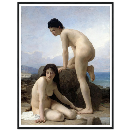 The Bathers (1884) Art Print | William Bouguereau-Quipham Collections