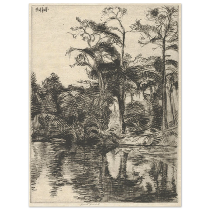 Alligator Pool (1914) Art Print | Ernest Haskell-Quipham Collections