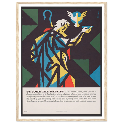 St. John The Baptist (1962) Art Print | Joseph Binder-Quipham Collections