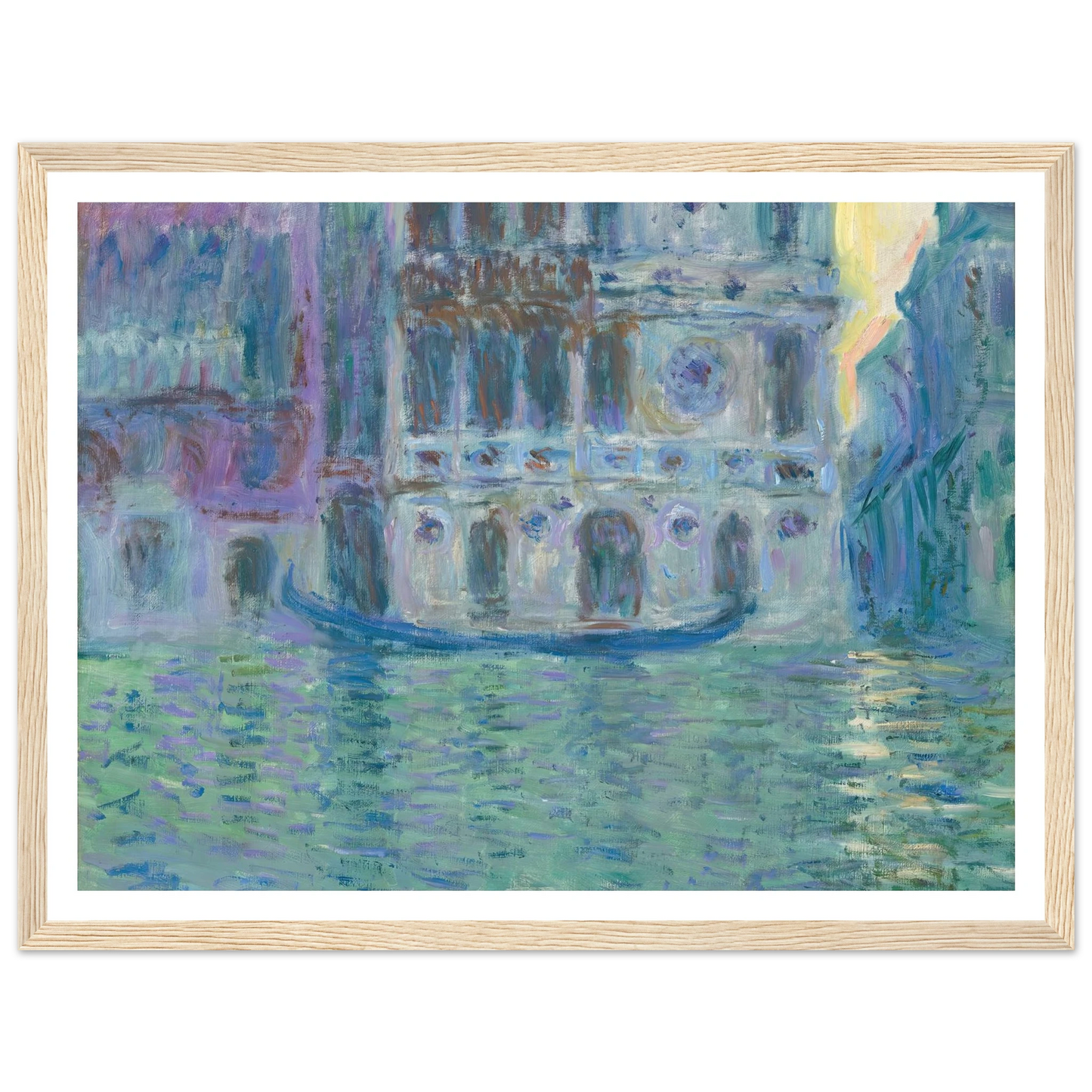 Le Palais Dario (1908) Art Print | Claude Monet-Quipham Collections