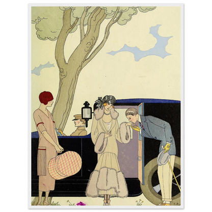 Falbalas et fanfreluches, L’Ensie (1925) Art Print | George Barbier-Quipham Collections