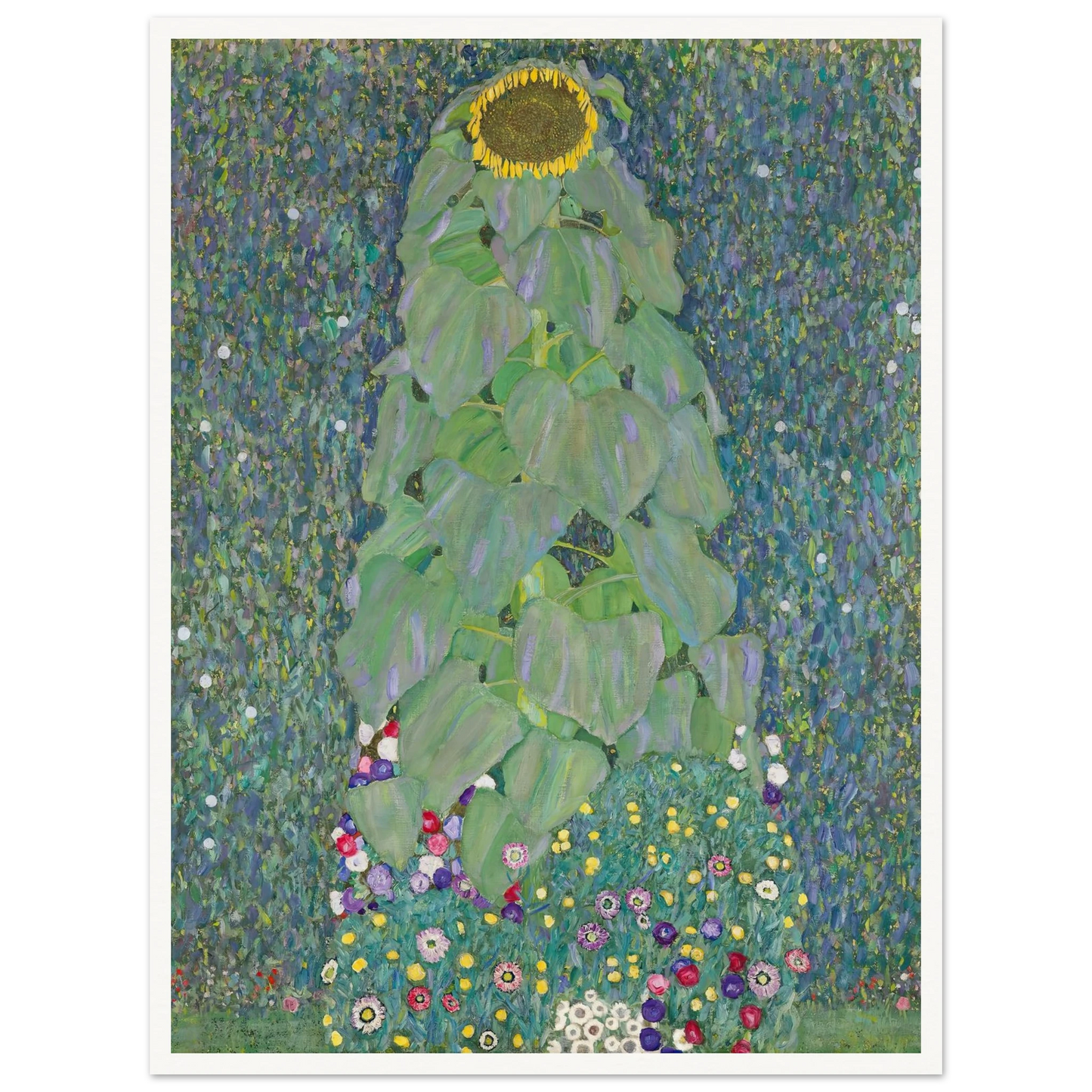 Sunflowers (1883) Art Print | Gustav Klimt-Quipham Collections