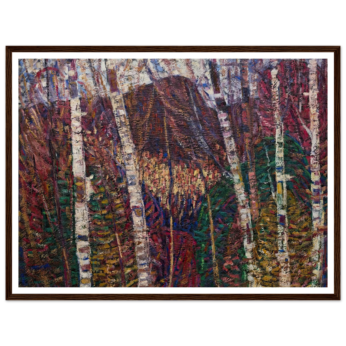 White Birches (c.1908) Art Print | Marsden Hartley-Quipham Collections