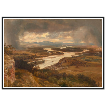Die Donauauen bei Wien (ca. 1870) Art Print | Josef Hoffmann-Quipham Collections