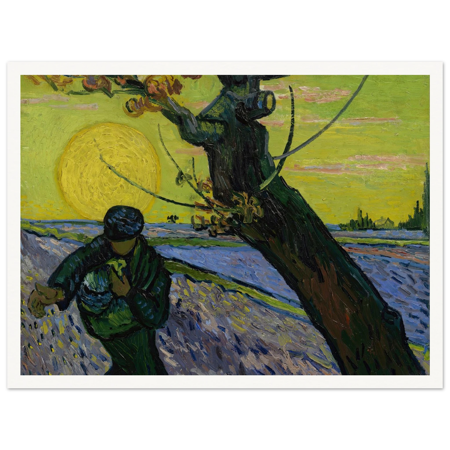 The Sower (1888) Art Print | Vincent van Gogh-Quipham Collections