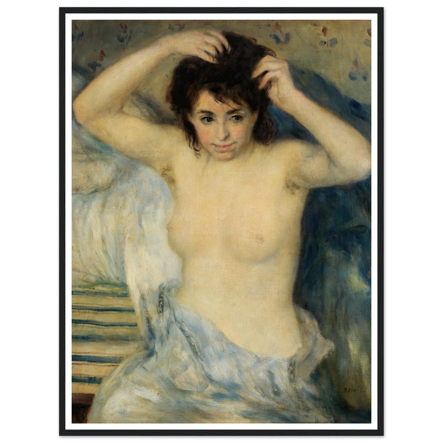 Before the Bath (Avant le bain) (c. 1875) Art Print | Pierre Auguste Renoir-Quipham Collections