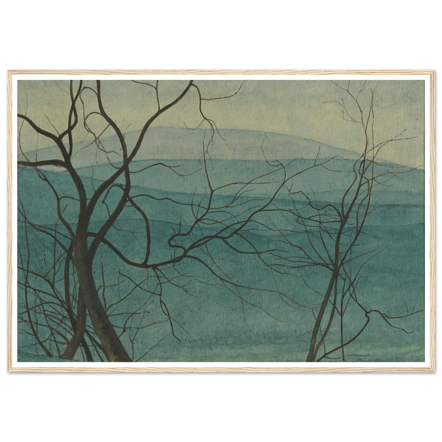 Boomtakken (1940) Art Print | Leon Spilliaert-Quipham Collections
