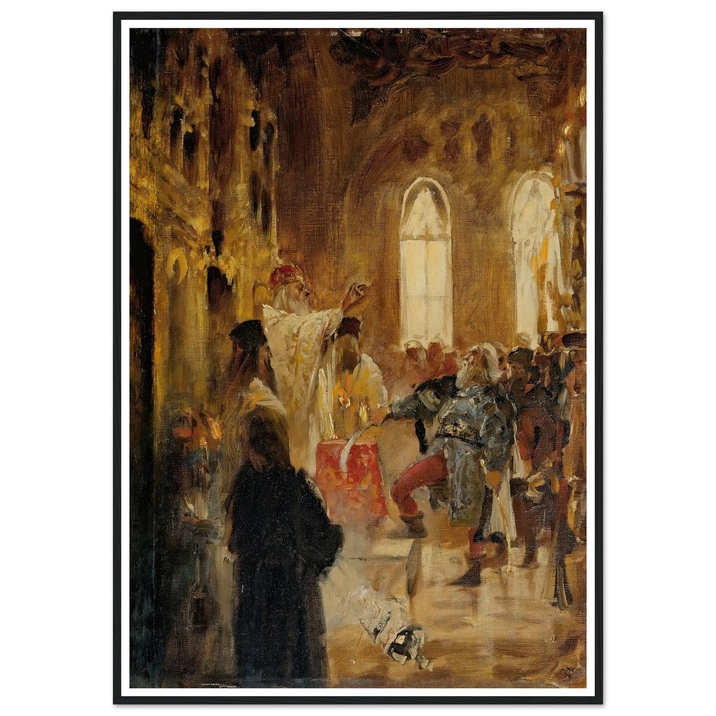 Krönungsszene Art Print | Jan Matejko-Quipham Collections