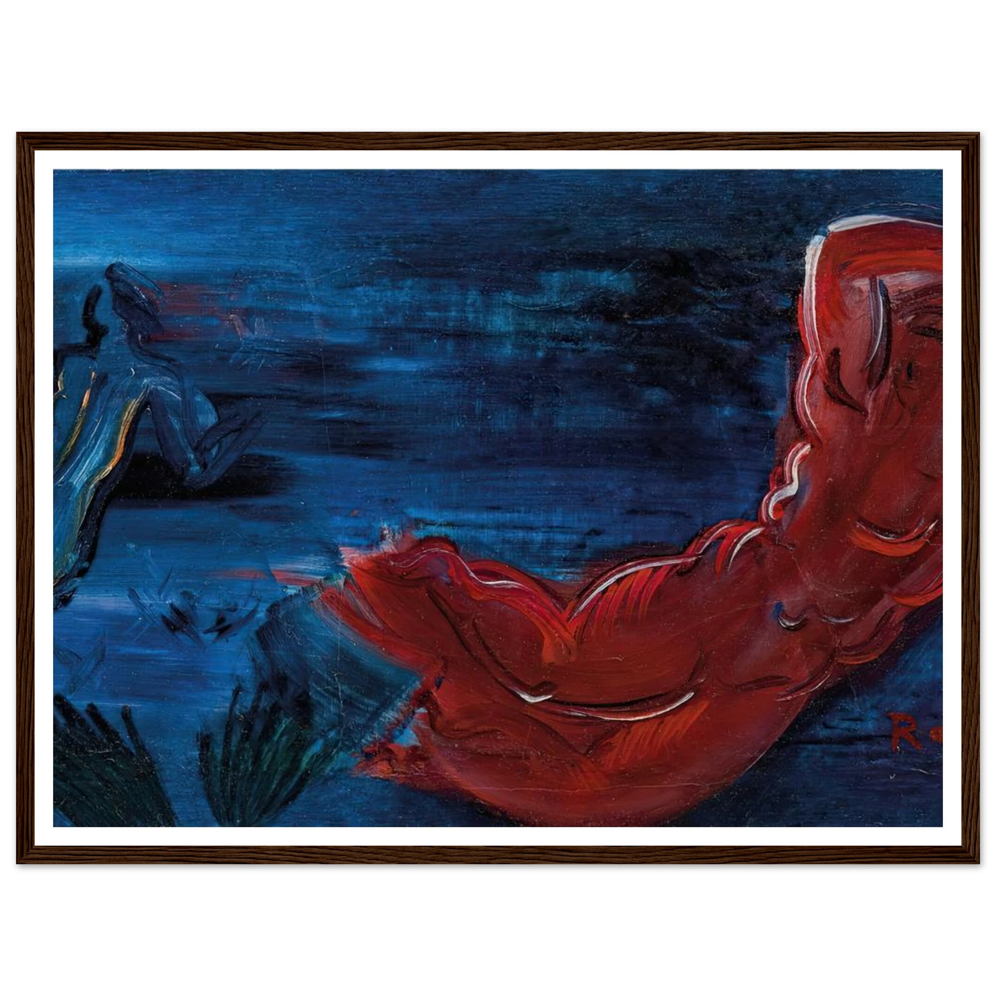Naïade rouge (1926-30) Art Print | Raoul Dufy-Quipham Collections