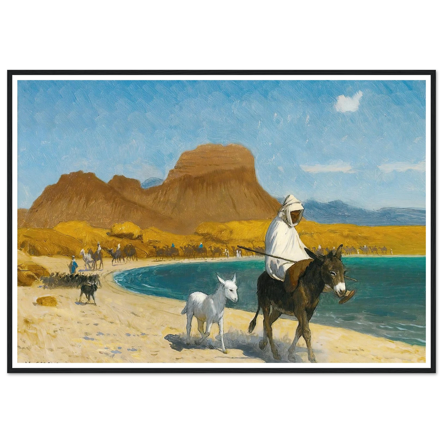 Golfe D’Akaba Art Print | Jean Leon Gerome-Quipham Collections