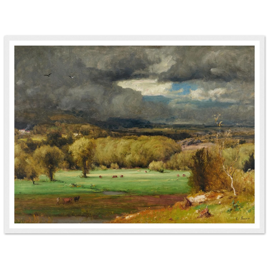 The Coming Storm (1878) Art Print | George Inness-Quipham Collections