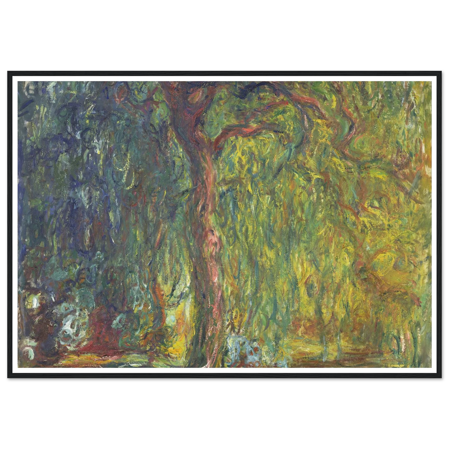 Weeping Willow (1918–19) Art Print | Claude Monet-Quipham Collections