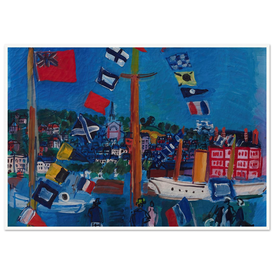 Le bassin à Deauville (1929) Art Print | Raoul Dufy-Quipham Collections