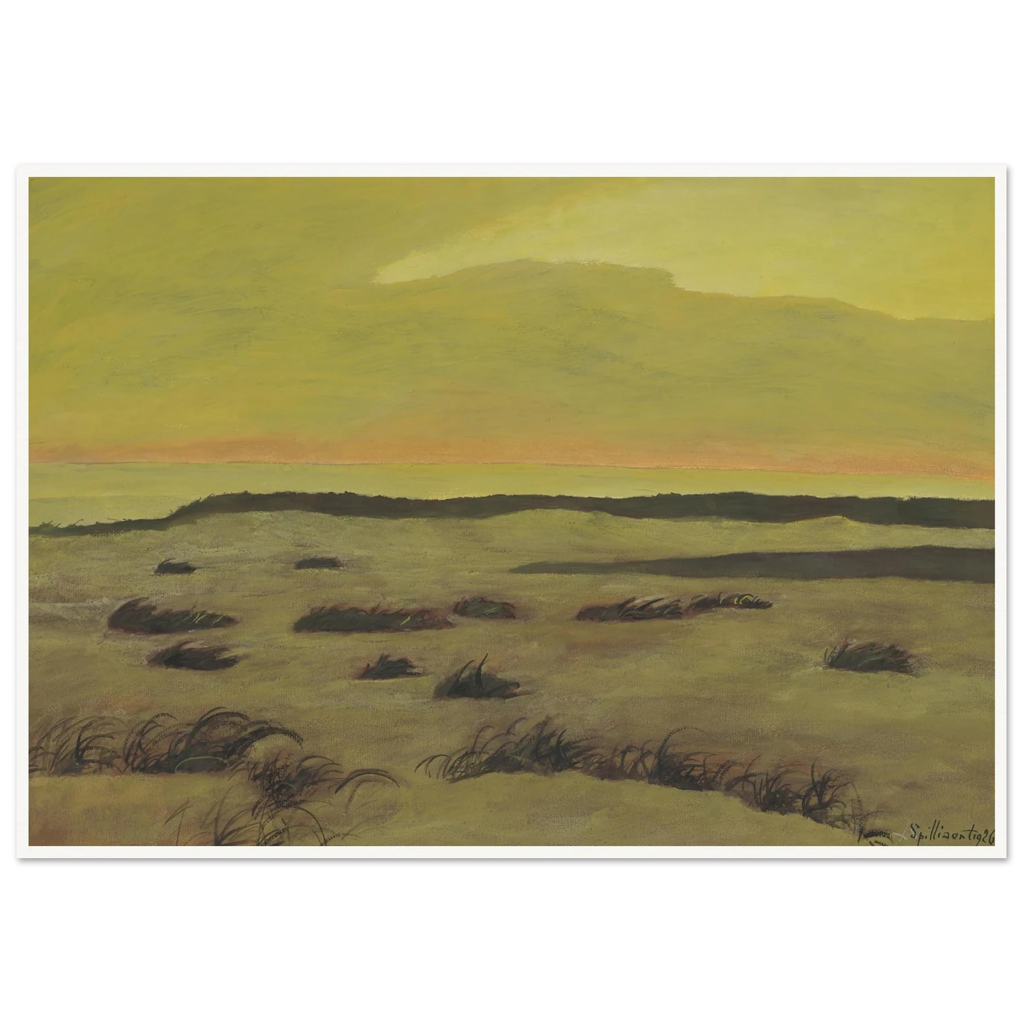 Duinen (1928) Art Print | Leon Spilliaert-Quipham Collections
