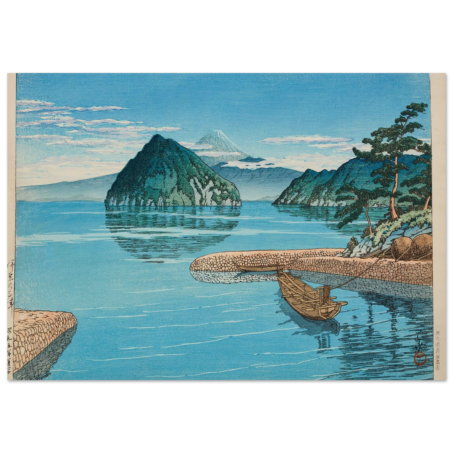 Mito, Izu (1930) Art Print | Kawase Hasui-Quipham Collections
