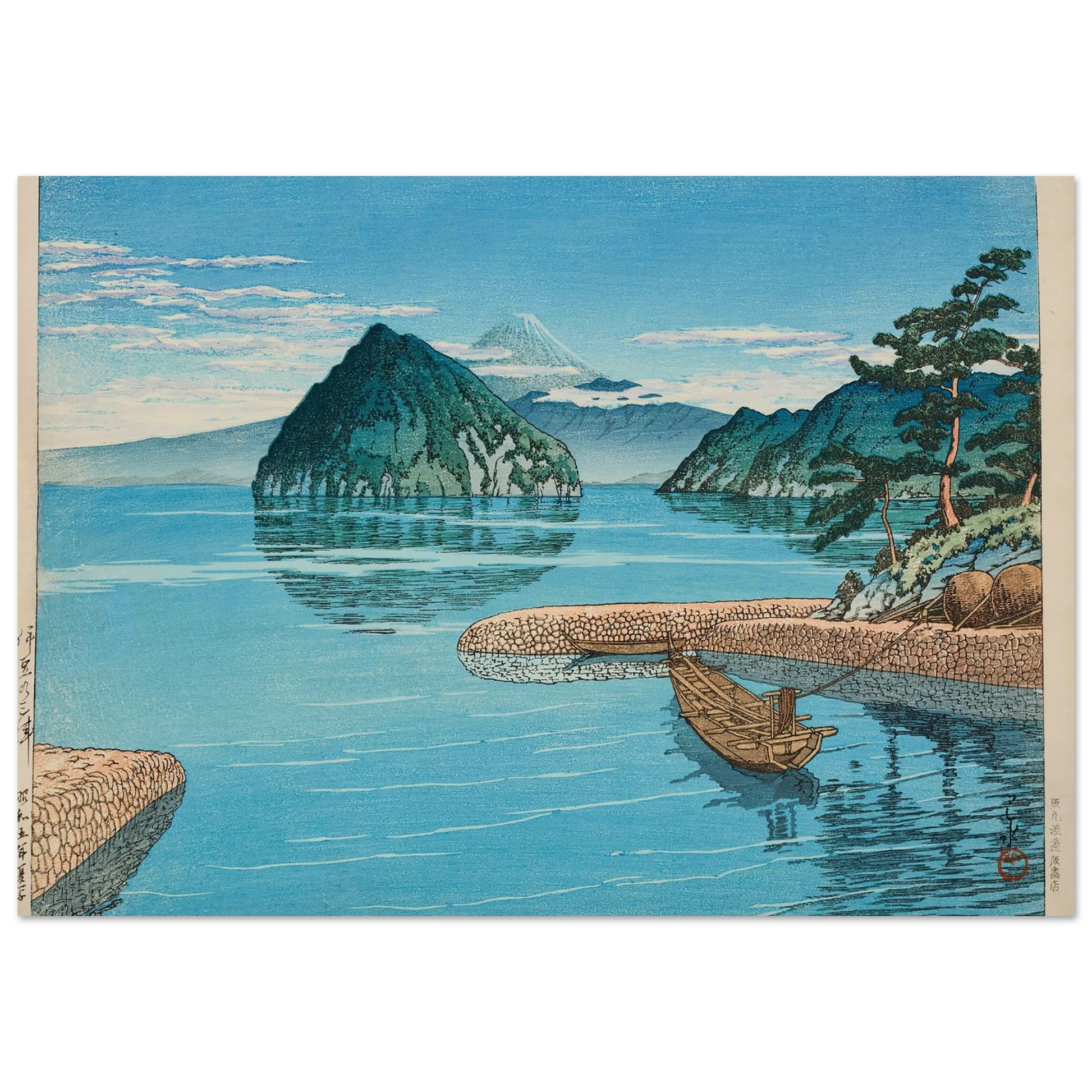 Mito, Izu (1930) Art Print | Kawase Hasui-Quipham Collections