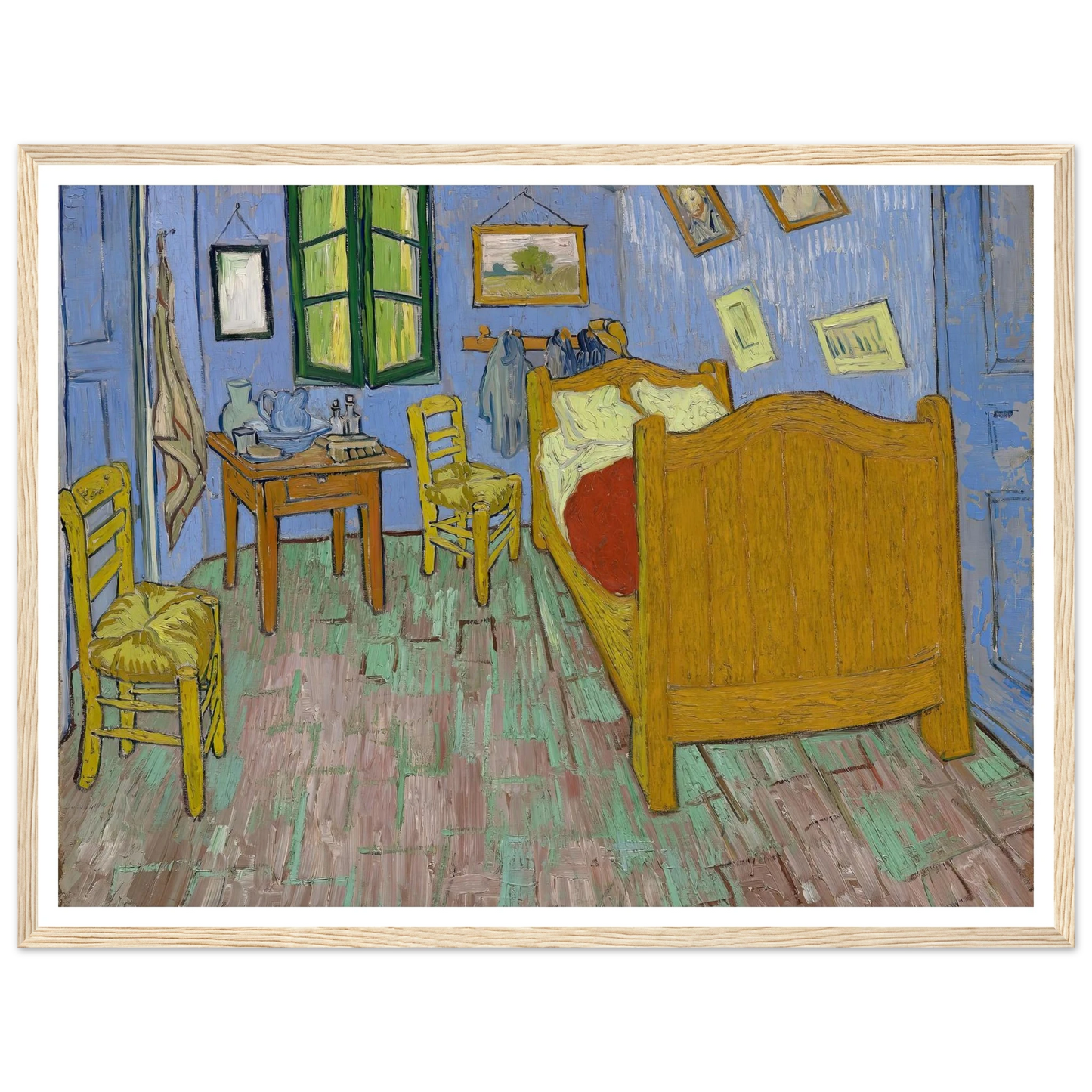 The Bedroom (1889) Art Print | Vincent van Gogh-Quipham Collections