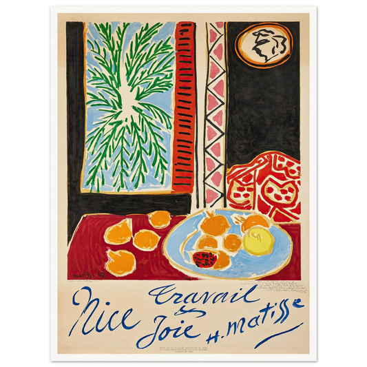 Nice Travail et Joie (1947) Art Print | Henri Matisse-Quipham Collections