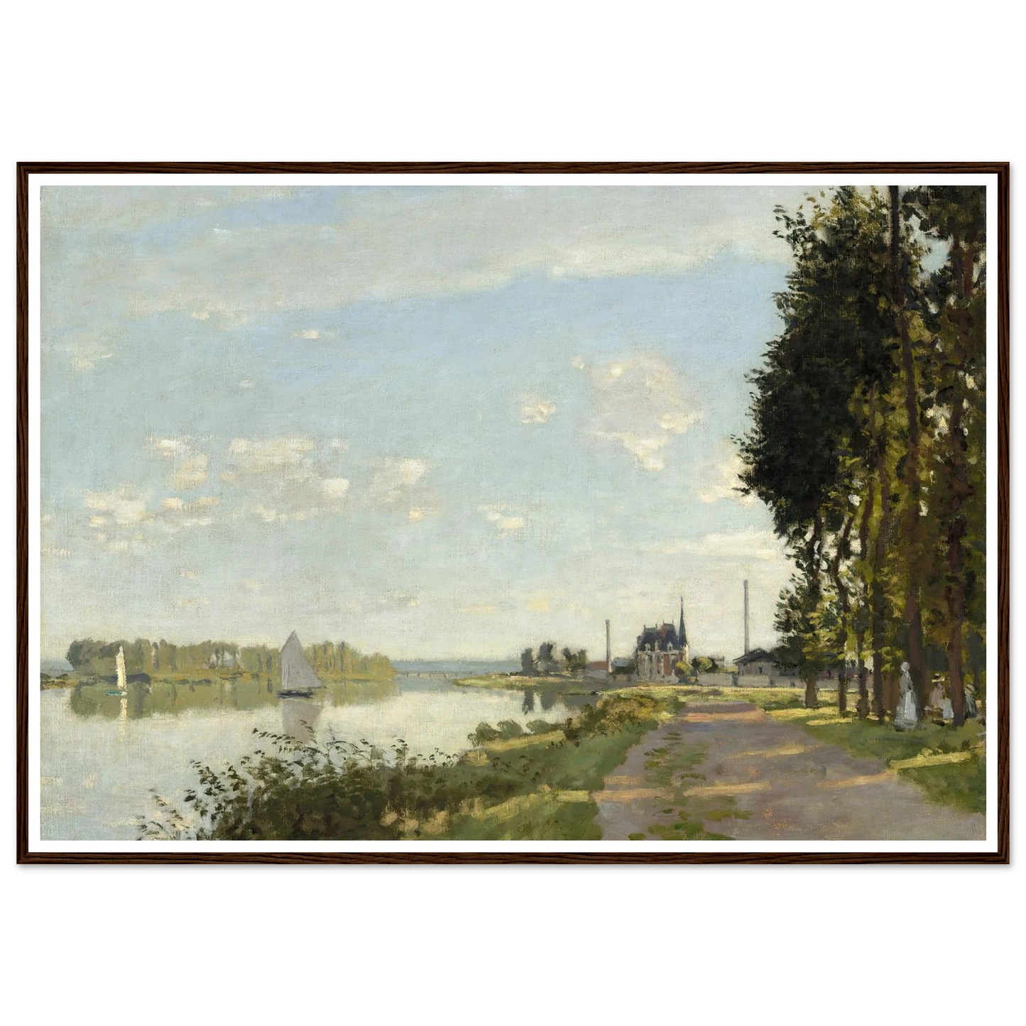 Argenteuil (c. 1872) Art Print | Claude Monet-Quipham Collections