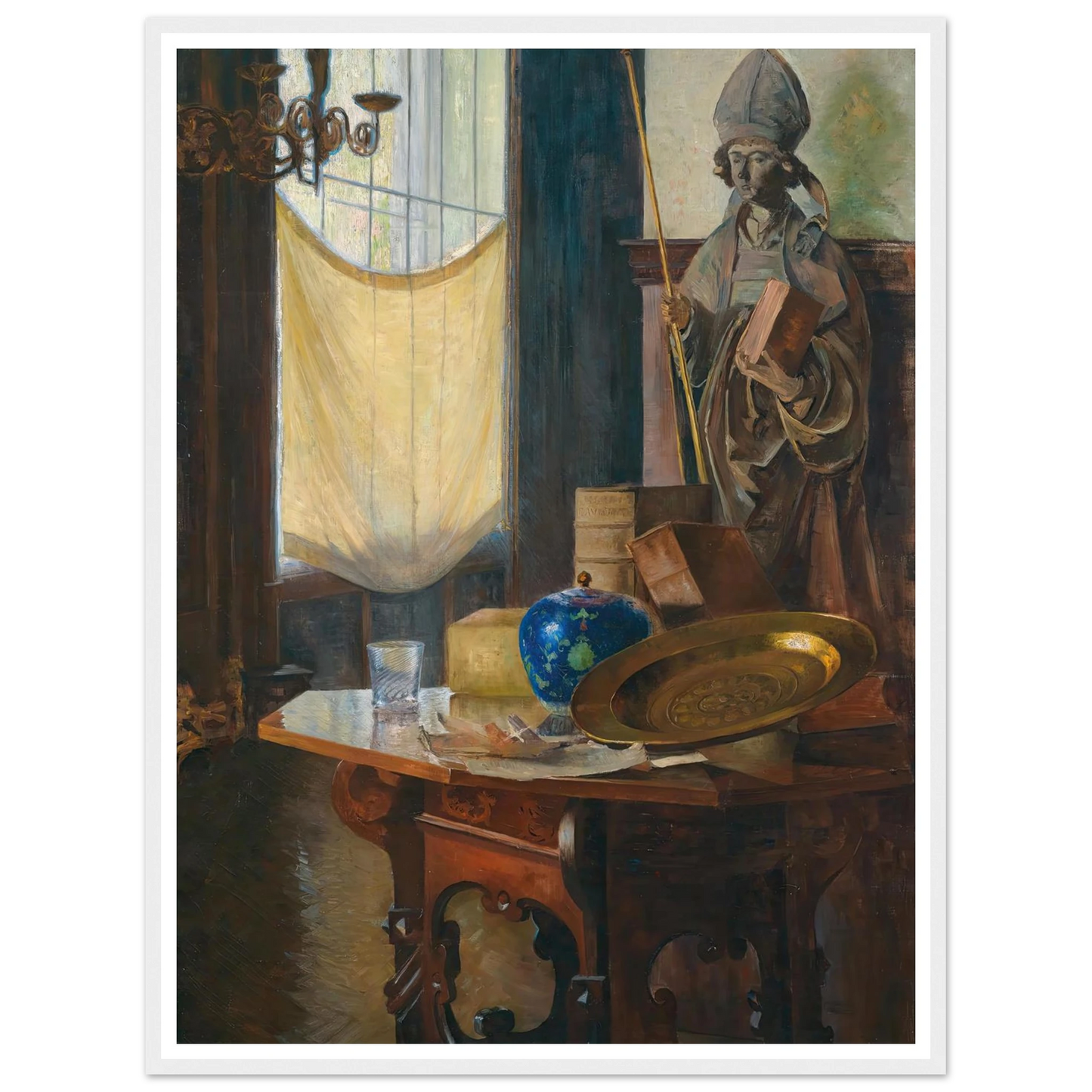 View of the studio Art Print | Carl Moll-Quipham Collections