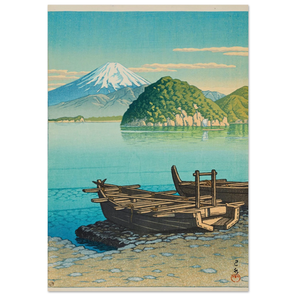 Mitohama no asa (Morning at Mitohama) (1953) Art Print | Kawase Hasui-Quipham Collections