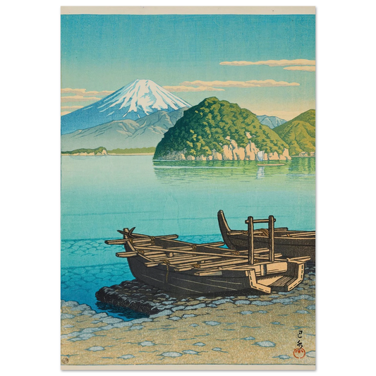 Mitohama no asa (Morning at Mitohama) (1953) Art Print | Kawase Hasui-Quipham Collections