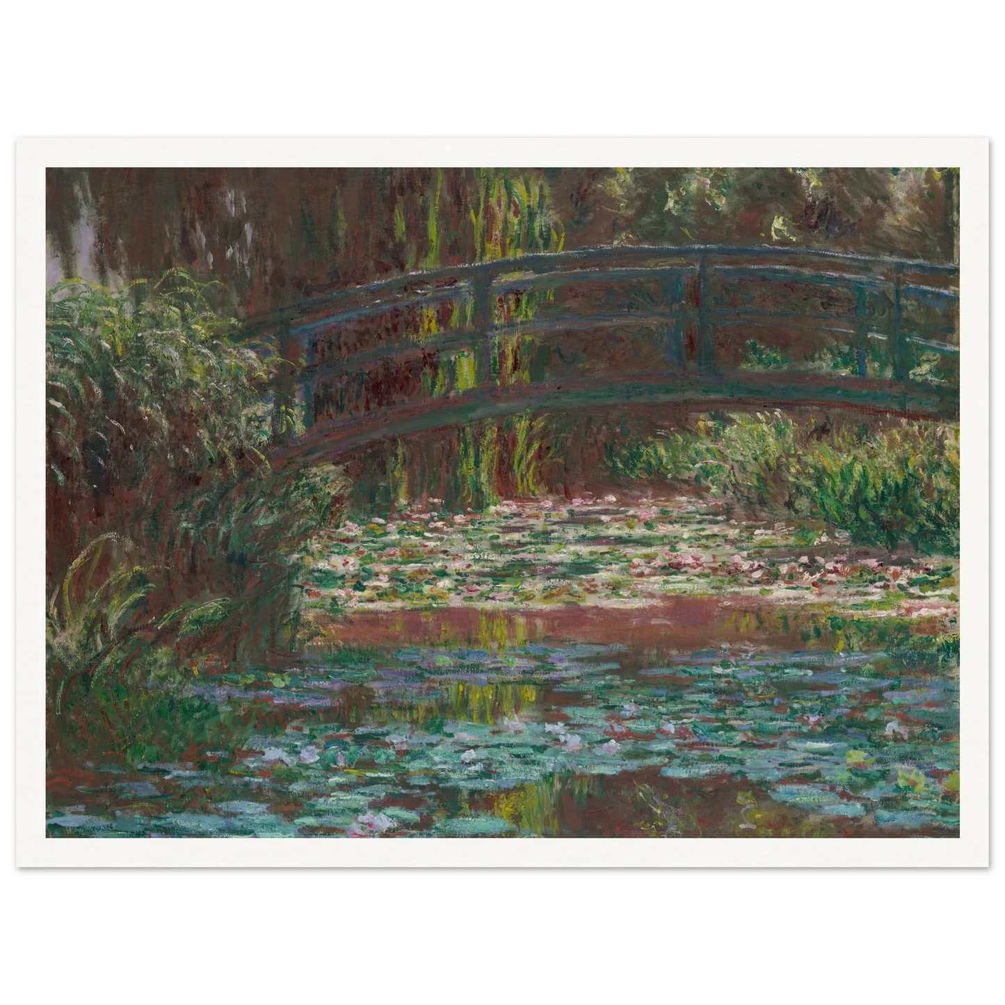 Water Lily Pond (1900) Art Print | Claude Monet-Quipham Collections
