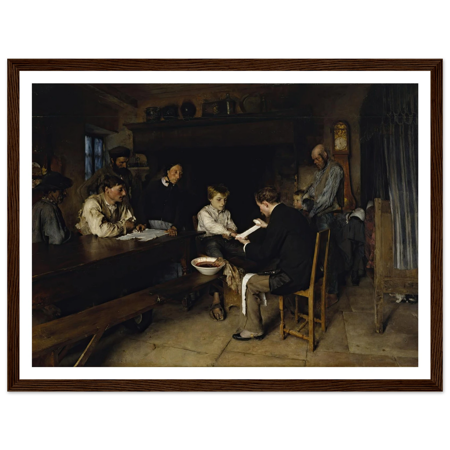 An Accident (1879) Art Print | Pascal Adolphe Jean Dagnan Bouveret-Quipham Collections