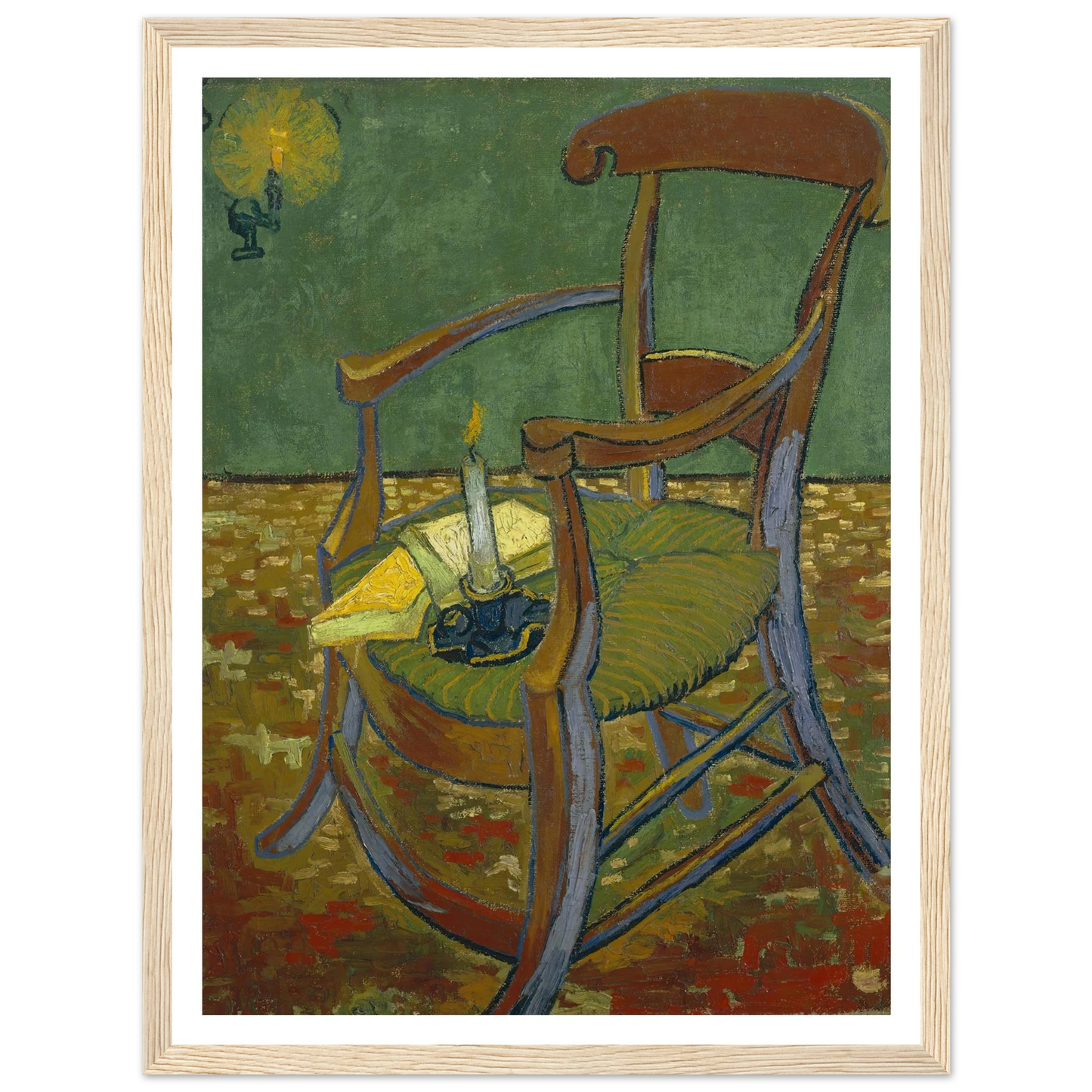 Gauguin’s Chair (1888) Art Print | Vincent van Gogh-Quipham Collections
