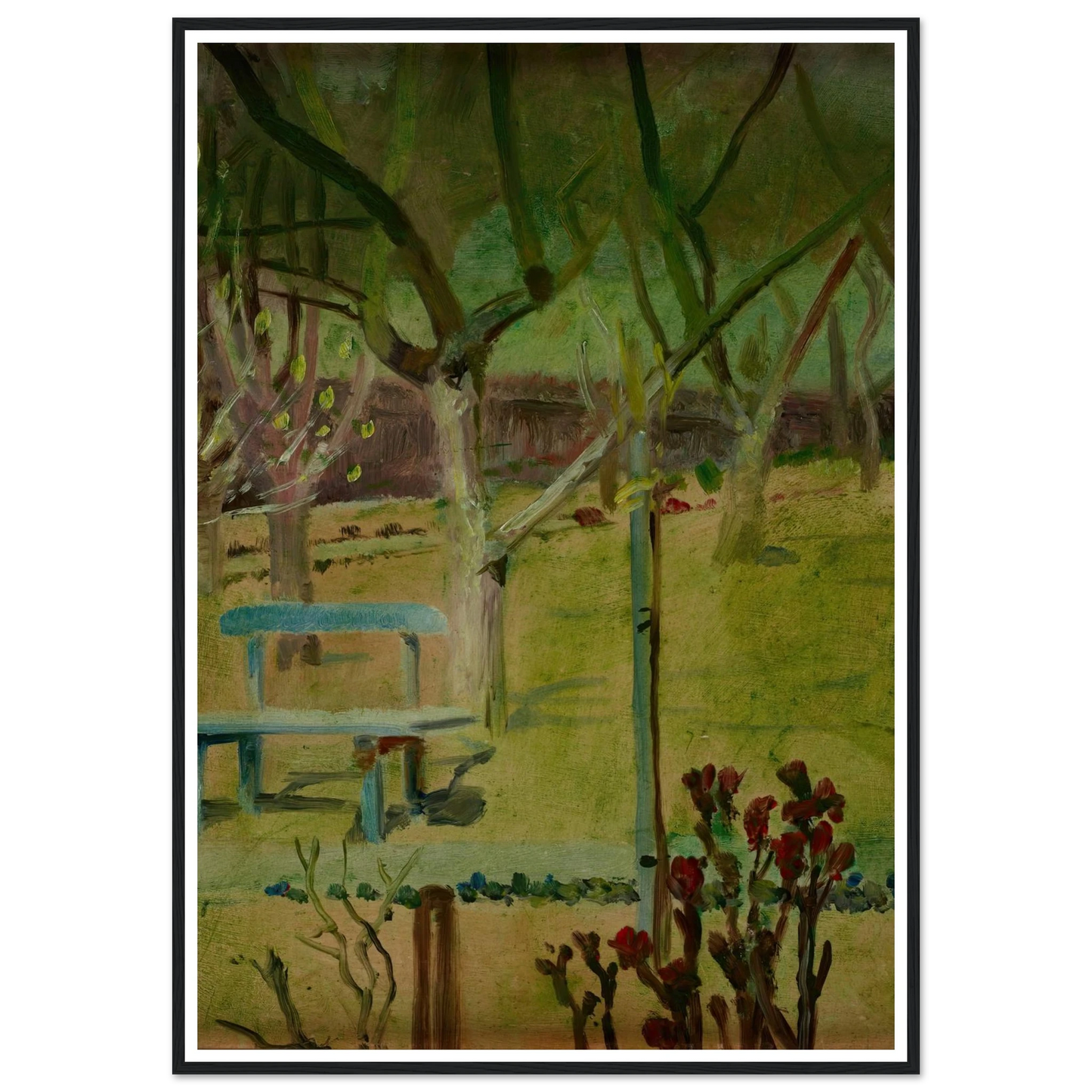 View of the Garden (1900-1904) Art Print | Jacek Malczewski-Quipham Collections