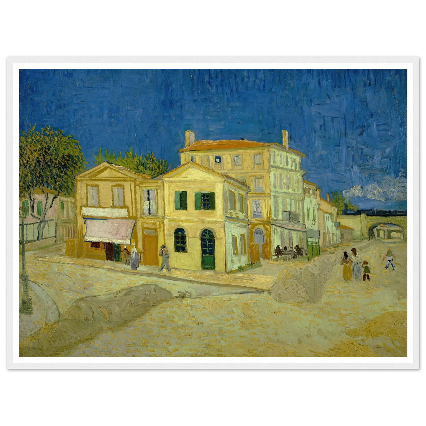 The yellow house (`The street’) Art Print | Vincent van Gogh-Quipham Collections