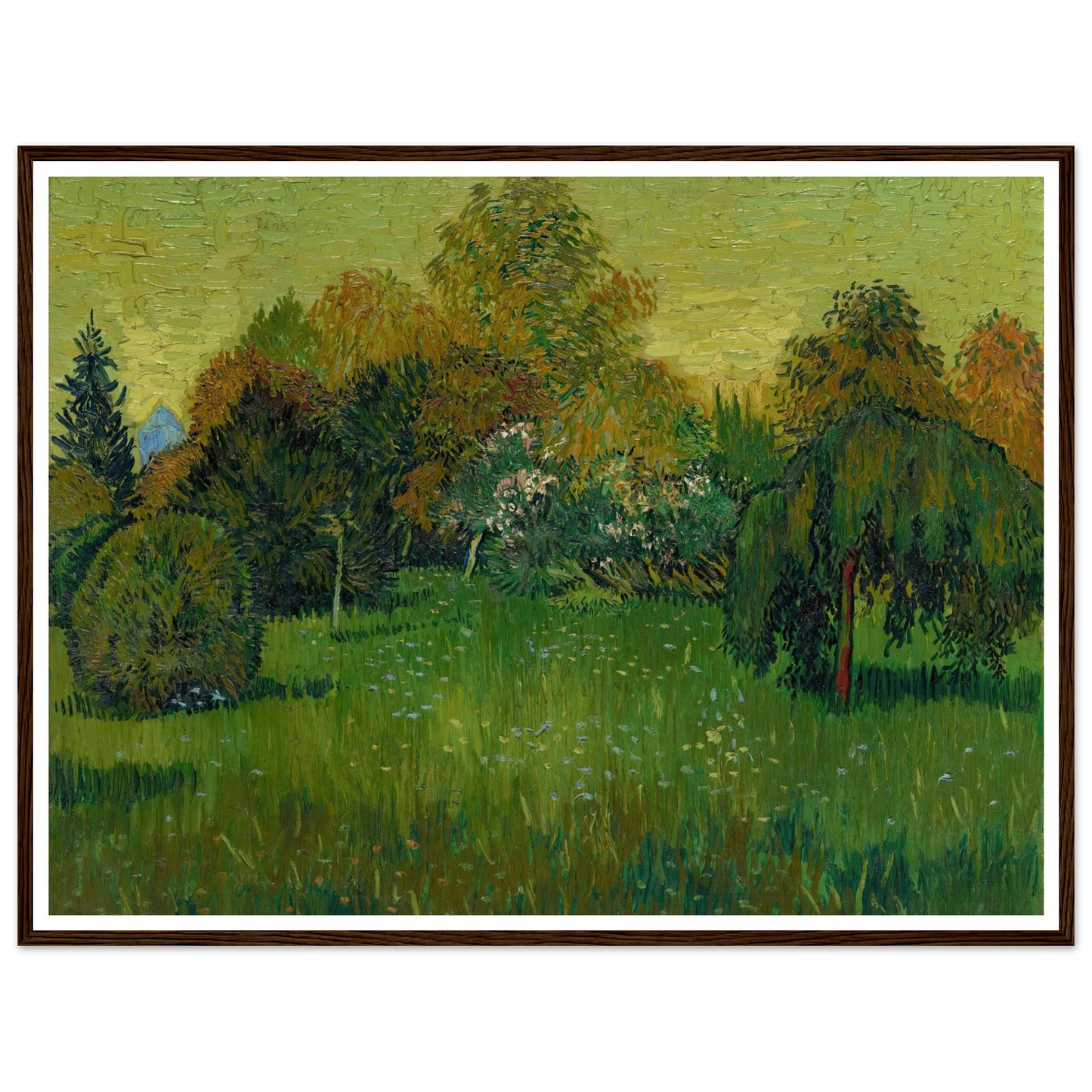 The Poet’s Garden (1888) Art Print | Vincent van Gogh-Quipham Collections