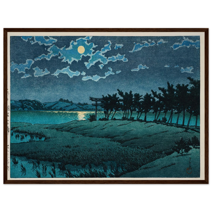 Mito, Hinuma, Hiroura (1946) Art Print | Kawase Hasui-Quipham Collections