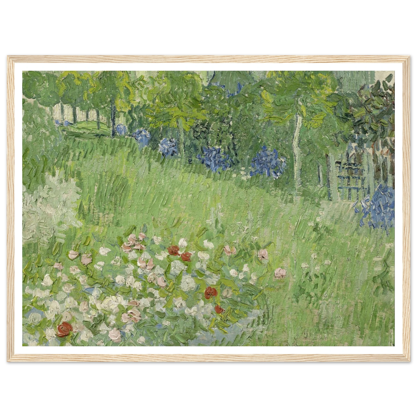 Daubigny’s garden Art Print | Vincent van Gogh-Quipham Collections