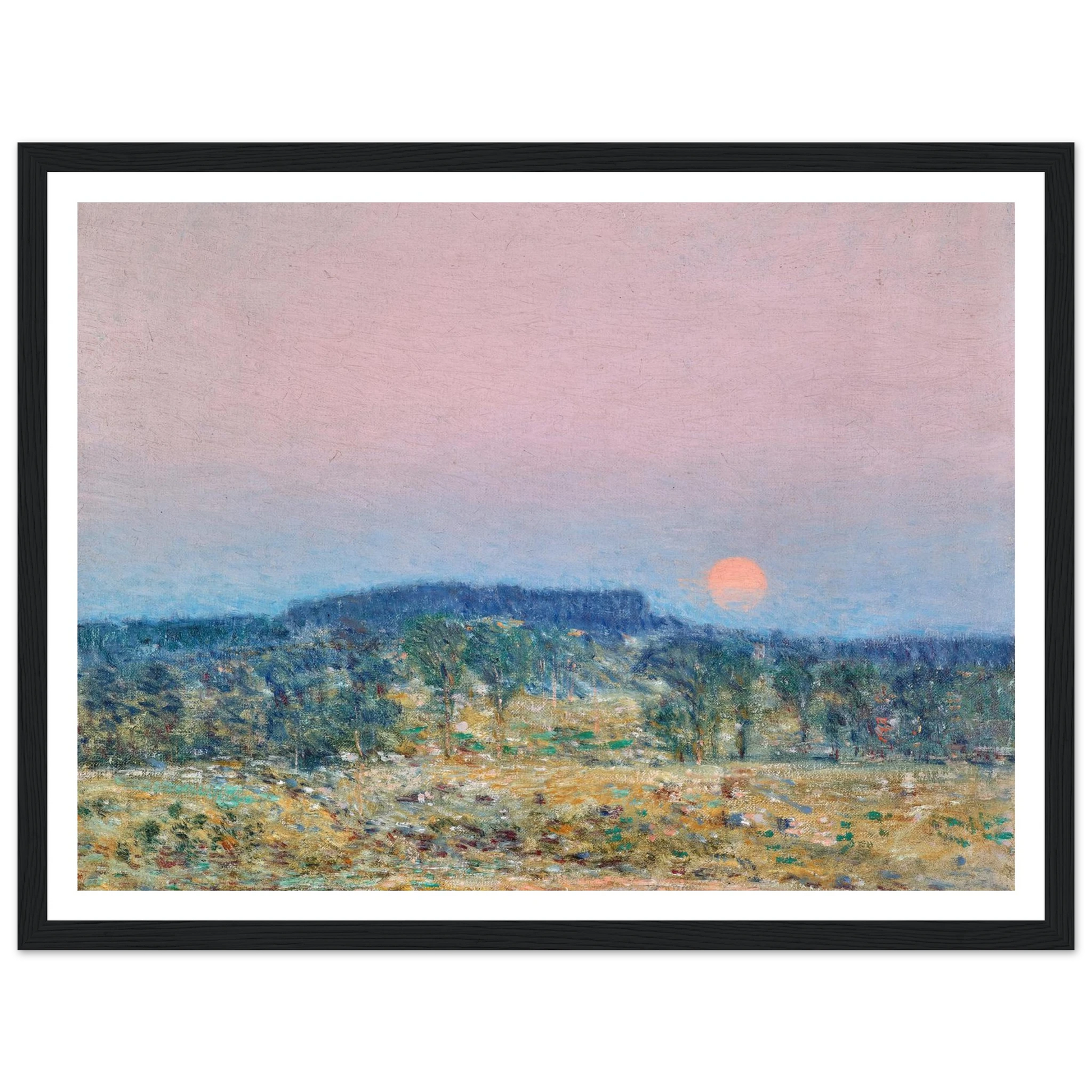 September Moonrise (1900) Art Print | Childe Hassam-Quipham Collections