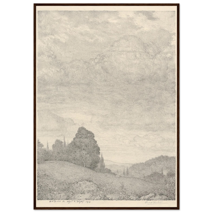 Landscape (1909) Art Print | Ernest Haskell-Quipham Collections